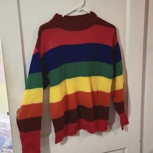 Rainbow sweater